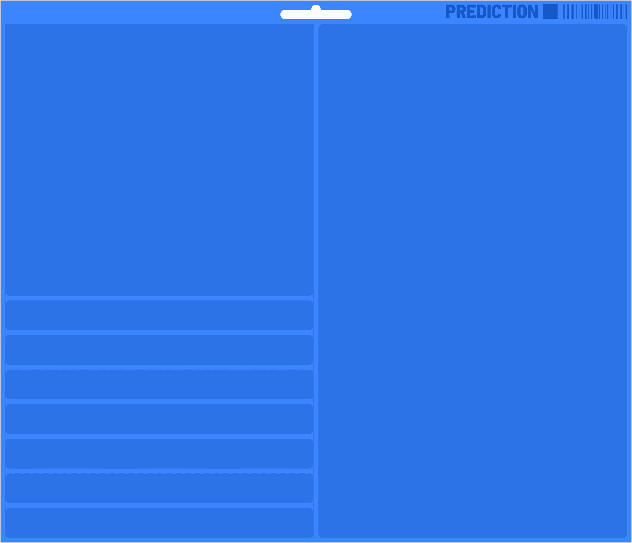 Prediction Market mockup